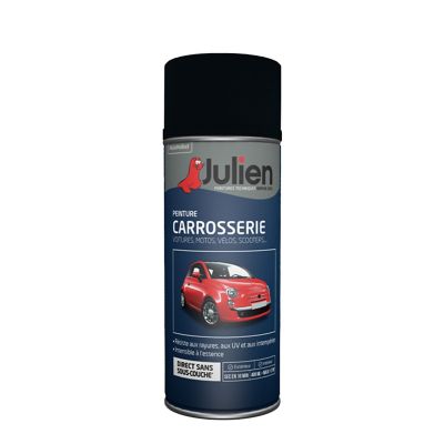 Peinture aérosol spécial carrosserie Julien métallisé noir RAL 37056 400ml