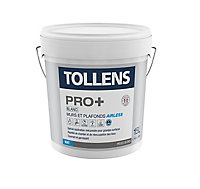 Peinture airless Tollens pro+ blanc mat 15L