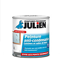 Peinture anti condensation cuisines et salles de bains Julien mat blanc mat 2,5L