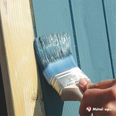 Peinture Bardage Bois - Metaltop -  Gris anthracite - Pot 15L