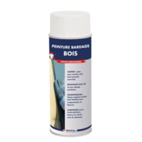 Peinture Bardage Bois - Metaltop -  Rouge rubis - Bombe 400mL
