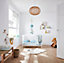Peinture bicouche murs plafonds boiseries Tollens blanc mat 10L + 20% gratuit