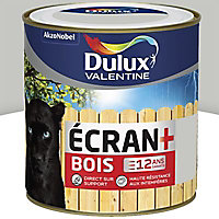 Peinture bois extérieur Ecran+ Bois Dulux Valentine satin gris clair RAL 7035 0,5L