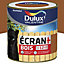 Peinture bois extérieur Ecran+ Bois Dulux Valentine satin teck 0,5L