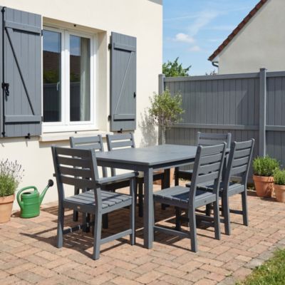 Peinture bois extérieur gris tulsa RAL 7046 satin GoodHome 0.5 L