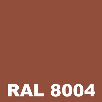Peinture Bois Interieur - Metaltop -  Brun cuivré - Pot 15L