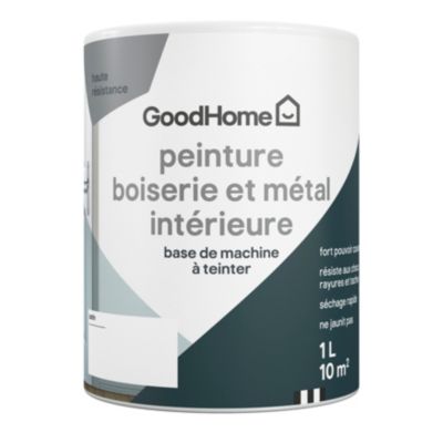 Peinture boiseries et métal intérieur GoodHome satin base C 1L