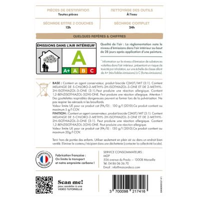 Peinture boiseries Maison Déco Relook bois effet bois naturel 750ml