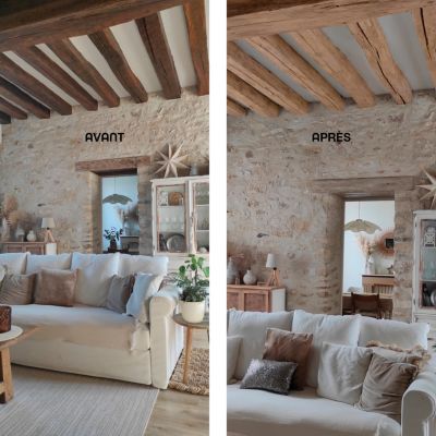 Peinture boiseries Maison Déco Relook bois effet chêne foncé 750ml