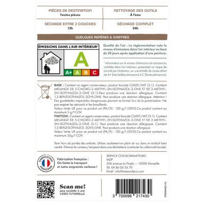 Peinture boiseries Maison Déco Relook bois effet chêne foncé 750ml