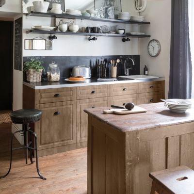 Peinture boiseries Maison Déco Relook bois effet chêne foncé 750ml