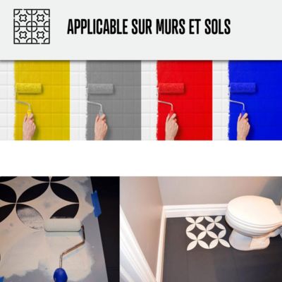 Peinture Carrelage cuisine, Salle de bain: ARCAPOXY CARRELAGE Blanc - RAL 9003 - 1 kg  - ARCANE INDUSTRIES