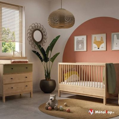 Peinture Chambre Bebe - Noir signalisation - RAL 9017 - 5 L - Métaltop