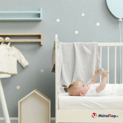 Peinture Chambre Bebe - Noir signalisation - RAL 9017 - 5 L - Métaltop