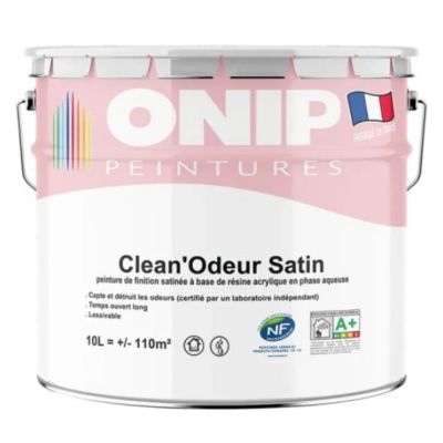 PEINTURE CLEAN'ODEUR SATIN 10L - ONIP
