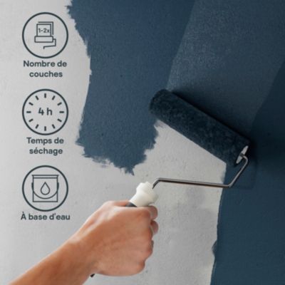 Peinture couleur 2 en 1 velours GoodHome odyssée 2,5L