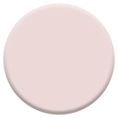 Peinture couleur murs, boiseries et radiateurs Crème de couleur Dulux Valentine rose tendre coton satin 2,5L