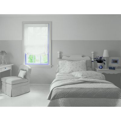 Peinture Crème De Couleur Dulux Valentine satin béton gris 2,5L + 20% gratuit