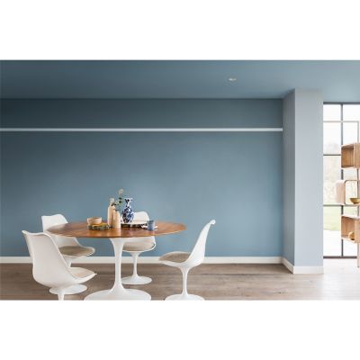 Peinture Crème De Couleur Dulux Valentine satin bleu gris COY 2017 2,5L