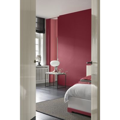 Peinture Crème De Couleur Dulux Valentine satin framboise 2,5L