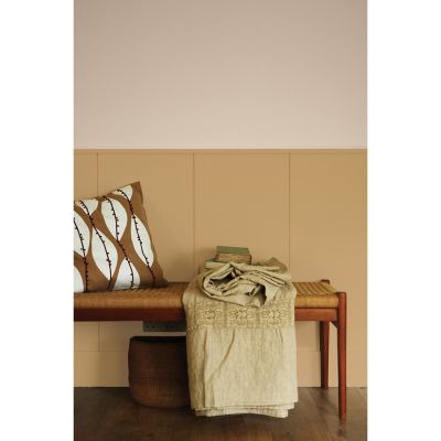 Peinture Crème De Couleur Dulux Valentine satin marron glacé 2,5L