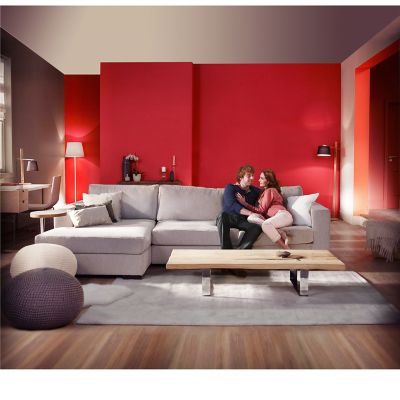 Peinture Crème De Couleur Dulux Valentine satin rouge Design 2,5L