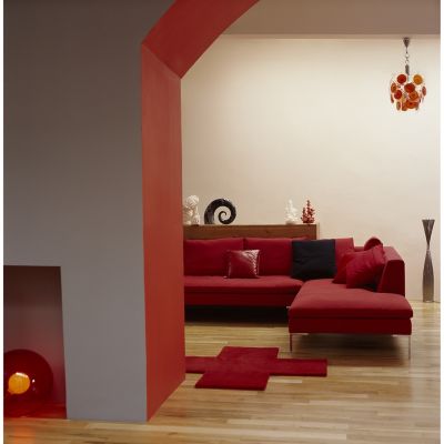 Peinture Crème De Couleur Dulux Valentine satin rouge Design 2,5L