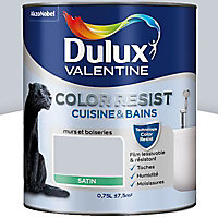 Peinture cuisine et salle de bains Dulux Valentine Color Resist hammam satin 0,75L
