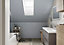 Peinture cuisine et salle de bains GoodHome gris Brooklyn satin 750ml