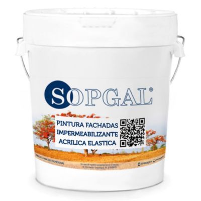 Peinture d'imperméabilisation façade 100 % acrylique (Nuancier RAL Mat, 20kg). Imperméabilise la façade et prévient d'humidité