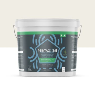 Peinture de finition écolabellisée pour murs & plafonds int. - Finish Aqua Matt, 4 l, New Cottage (PE003)