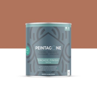 Peinture de finition extra durable pour murs intérieurs & façades - Facade Finish, 1 l, Victory (PE099)