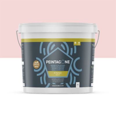 Peinture de finition lessivable pour murs & plafonds intérieurs - Finish Matt, 10 l, Love Letter (PE116)