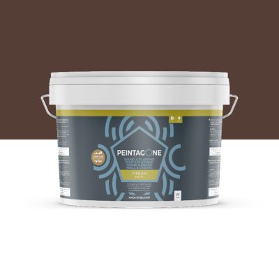 Peinture de finition lessivable pour murs & plafonds intérieurs - Finish Matt, 2,5 l, Organic Wine (PE191)