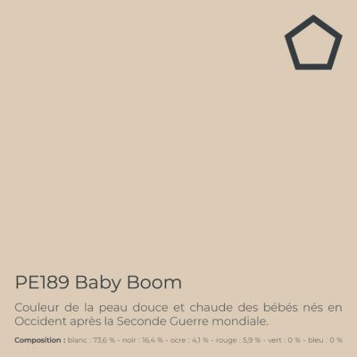 Peinture de finition très lessivable pour murs intérieurs - Finish Aqua Satin, 4 l, Baby Boom (PE189)