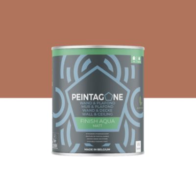 Peinture de finition très lessivable pour murs & plafonds int. - Finish Aqua Matt, 1 l, Victory (PE099)