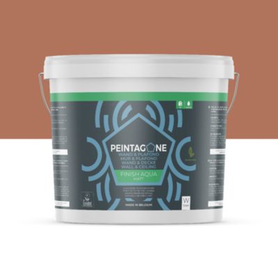 Peinture de finition très lessivable pour murs & plafonds int. - Finish Aqua Matt, 4 l, Victory (PE099)