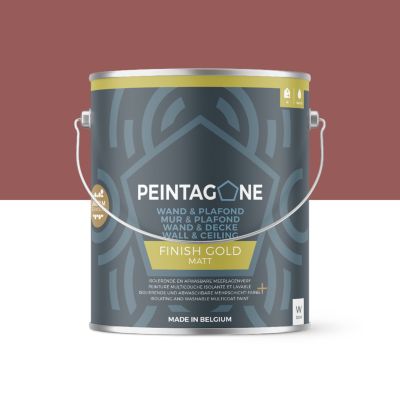 Peinture de finition ultralessivable pour murs et plafonds int. - Finish Gold, 2,5 l, Moroccan Rose (PE112)