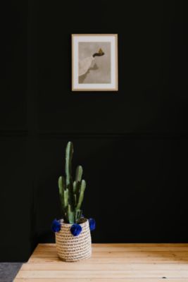 Peinture de finition ultralessivable pour murs et plafonds int. - Finish Gold, 4 l, Intense Black (PE168)