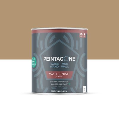 Peinture de finition ultralessivable pour murs int. & ext. - Wall Finish Satin, 1 l, Cupcake (PE178)