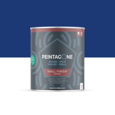 Peinture de finition ultralessivable pour murs int. & ext. - Wall Finish Satin, 1 l, New Spot (PE198)