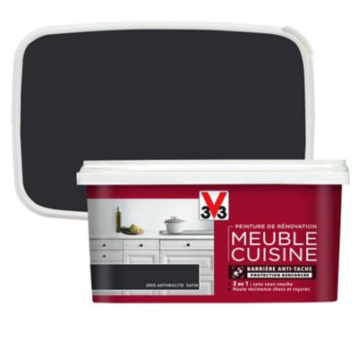 Peinture De Renovation Meuble Cuisine V33 Anthracite Satin 2l Castorama