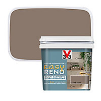 Peinture de rénovation multi-supports V33 Easy Reno taupe satin 0,75L