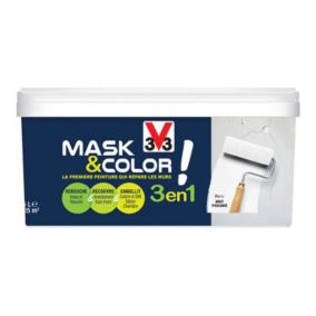 Peinture de rénovation multi-supports V33 Mask & color blanc mat 2,5L