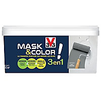 Peinture de rénovation multi-supports V33 Mask & color carbonate mat 2,5L