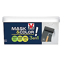 Peinture de rénovation multi-supports V33 Mask & color charbon mat 2,5L