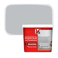 Peinture de rénovation radiateur électroménager V33 tendre gris satin 0,75L