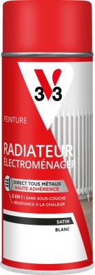 Peinture aérosol Julien blanc frigidaire 400ml - Espace Bricolage