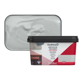 Peinture de rénovation GoodHome multi-supports brillant gris Melville 2L