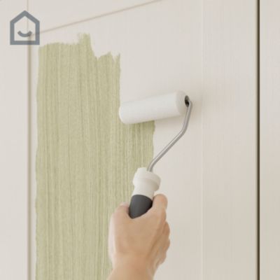 Peinture de rénovation GoodHome multi-supports satin marron Tijuana 2L